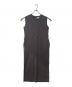 JUSGLITTY（ジャスグリッティー）の古着「ノースリーブワンピース」｜グレー