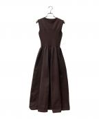 Apuweiser-richeアプワイザーリッシェ）の古着「ホールガーメントビスチェ切替ワンピース」｜ブラウン