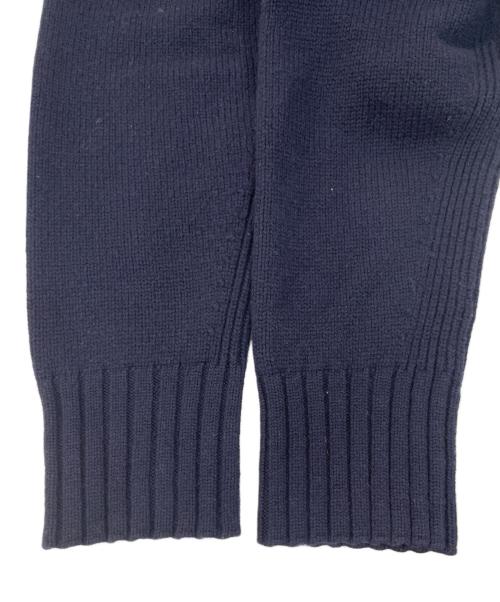 MACPHEE（マカフィー）MACPHEE (マカフィー) ラムカシミヤ Ｖネックカーディガン ネイビー サイズ:Sの古着・服飾アイテム