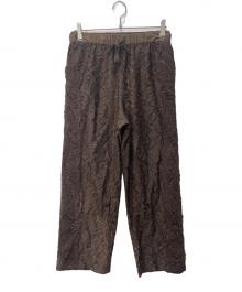 qualite×boussole（カリテ×ブソル）の古着「レースパンツ」｜ブラウン