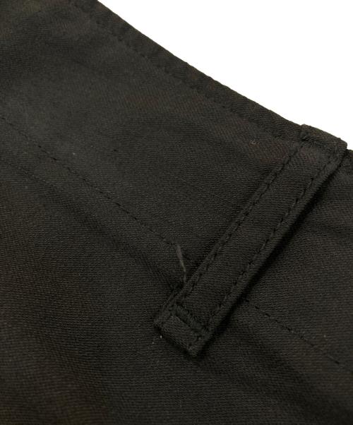 CIOTA（シオタ）CIOTA (シオタ) スビンコットンバックサテンベイカーパンツ ブラック サイズ:SIZE 4の古着・服飾アイテム