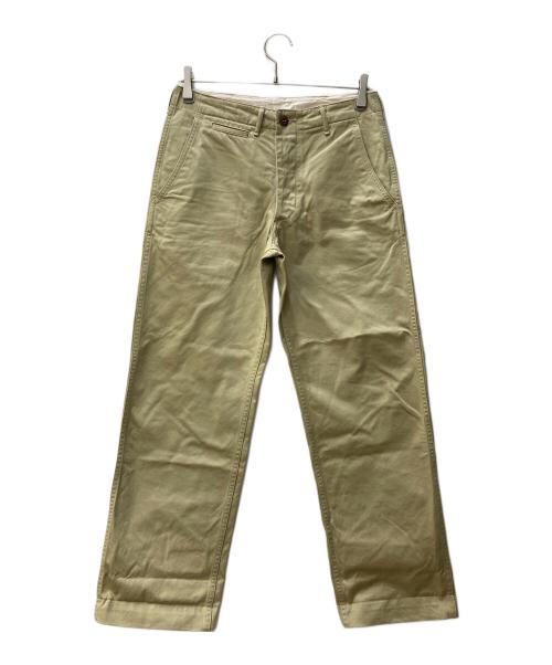 WAREHOUSE（ウエアハウス）WAREHOUSE (ウエアハウス) トラウザーパンツ ベージュ サイズ:W30の古着・服飾アイテム