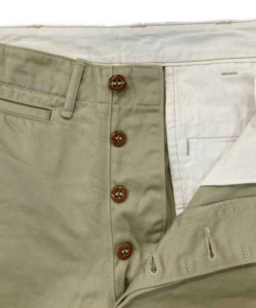 WAREHOUSE（ウエアハウス）WAREHOUSE (ウエアハウス) トラウザーパンツ ベージュ サイズ:W30の古着・服飾アイテム