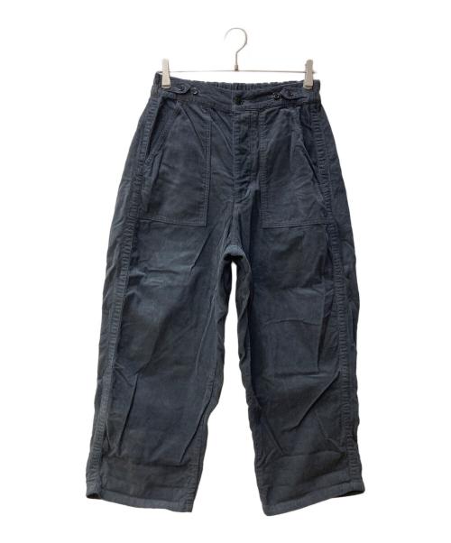 ordinary fits（オーディナリーフィッツ）ordinary fits (オーディナリーフィッツ) コーデュロイベイカーパンツ ネイビーの古着・服飾アイテム