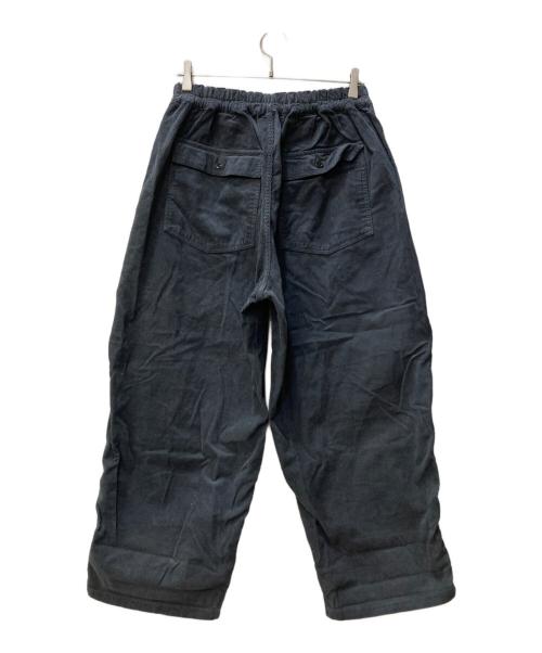 ordinary fits（オーディナリーフィッツ）ordinary fits (オーディナリーフィッツ) コーデュロイベイカーパンツ ネイビーの古着・服飾アイテム