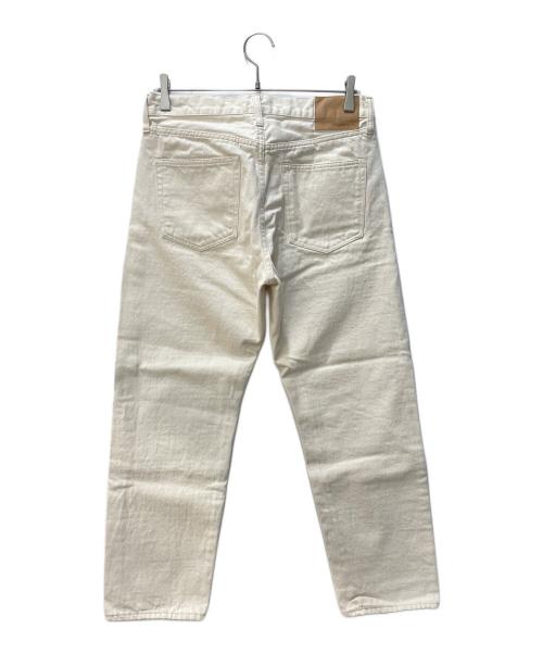ordinary fits（オーディナリーフィッツ）Ordinary fits (オーディナリーフィッツ) セルビッチデニムパンツ アイボリー サイズ:30の古着・服飾アイテム
