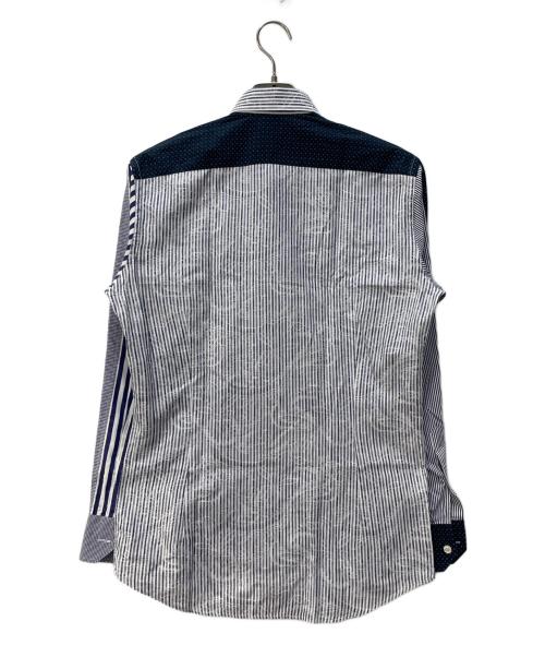 ETRO（エトロ）ETRO (エトロ) ドッキングシャツ ブルー サイズ:サイズ表記無しの古着・服飾アイテム