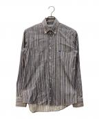 ETROエトロ）の古着「ストライプシャツ」｜グレー