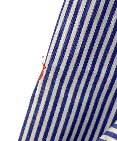 ETRO（エトロ）ETRO (エトロ) ストライプシャツ ブルー サイズ:サイズ表記無しの古着・服飾アイテム