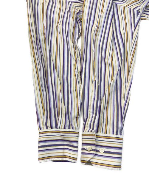 ETRO（エトロ）ETRO (エトロ) ストライプシャツ マルチカラー サイズ:Mの古着・服飾アイテム