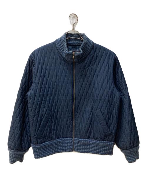 missoni sports（ミッソーニスポーツ）MISSONI SPORTS (ミッソーニスポーツ) リバーシブルジャケット ネイビー サイズ:46の古着・服飾アイテム