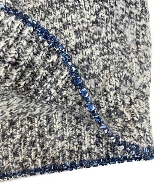 missoni（ミッソーニ）missoni (ミッソーニ) ハーフジップニット ホワイト サイズ:Sの古着・服飾アイテム