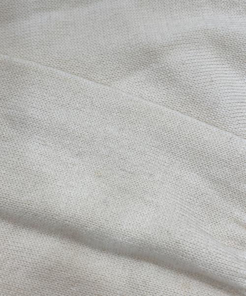 ERMENEGILDO ZEGNA（エルメネジルド・ゼニア）Ermenegildo Zegna (エルメネジルド・ゼニア) ハーフジップニット ベージュ サイズ:XL/54の古着・服飾アイテム