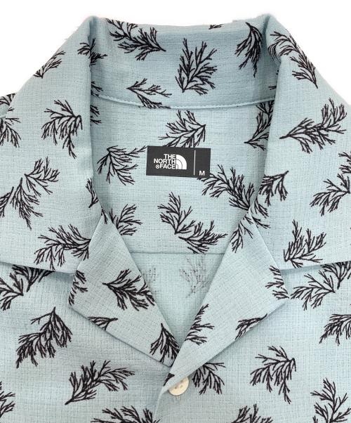 THE NORTH FACE（ザ ノース フェイス）THE NORTH FACE (ザ ノース フェイス) 開襟シャツ スカイブルー サイズ:Mの古着・服飾アイテム