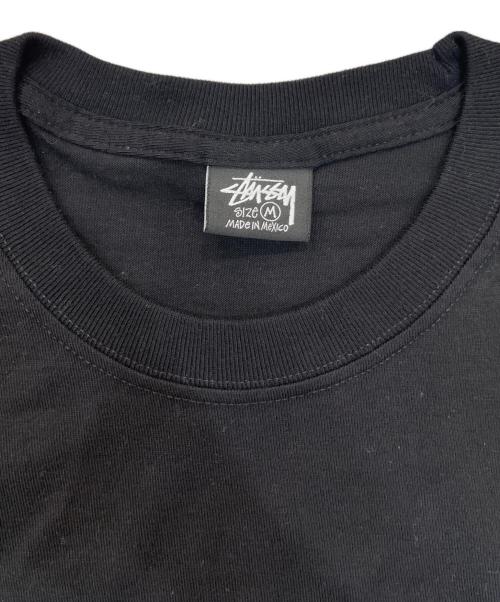 stussy（ステューシー）stussy (ステューシー) プリントTシャツ ブラック サイズ:Mの古着・服飾アイテム