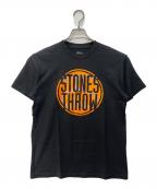 stussyステューシー）の古着「プリントTシャツ」｜ブラック