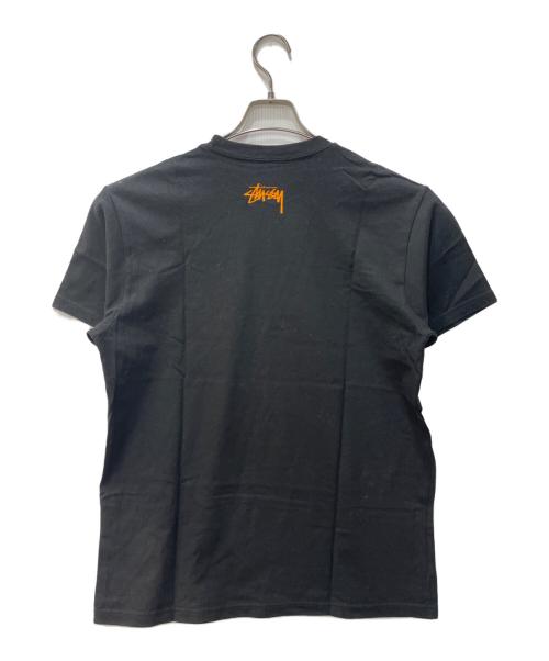 stussy（ステューシー）stussy (ステューシー) プリントTシャツ ブラック サイズ:Lの古着・服飾アイテム
