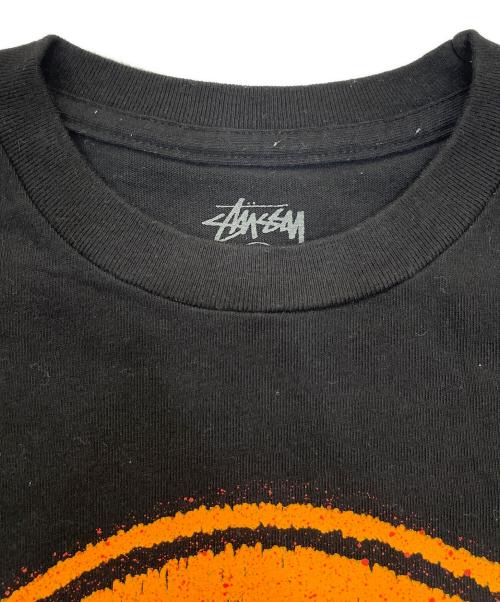 stussy（ステューシー）stussy (ステューシー) プリントTシャツ ブラック サイズ:Lの古着・服飾アイテム