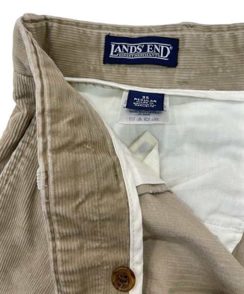 LAND'S END（ランズエンド）LAND'S END (ランズエンド) コーデュロイパンツ ベージュ サイズ:35の古着・服飾アイテム
