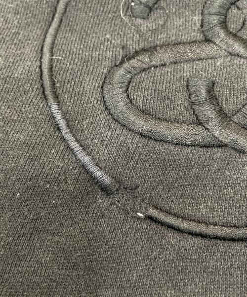 stussy（ステューシー）stussy (ステューシー) ロゴスウェット ブラック サイズ:Mの古着・服飾アイテム