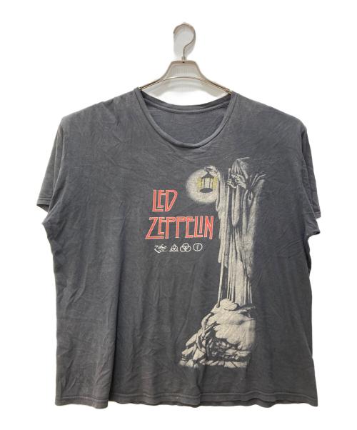 led zeppelin（レッド・ツェッペリン）LED ZEPPELIN (レッド・ツェッペリン) プリントTシャツ ブラック サイズ:サイズ表記無しの古着・服飾アイテム