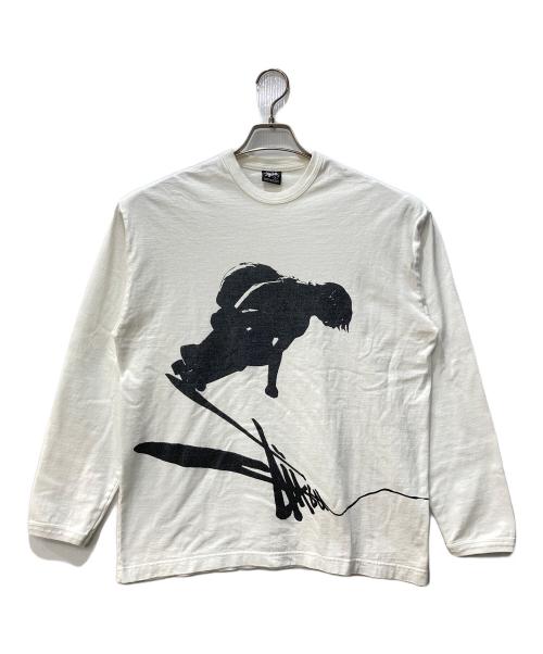 stussy（ステューシー）stussy (ステューシー) 長袖Tシャツ ブラック サイズ:Lの古着・服飾アイテム
