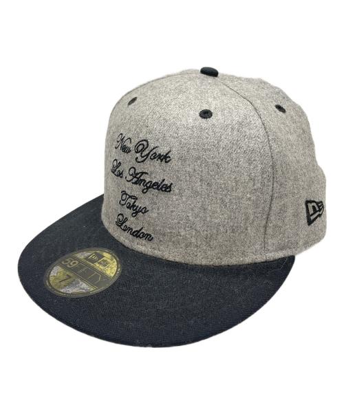 stussy（ステューシー）stussy (ステューシー) New Era (ニューエラ) ウールキャップ グレーの古着・服飾アイテム