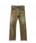 RRL（ダブルアールエル）の古着「1922 BUCKLEBACK DENIM PANTS」｜ベージュ