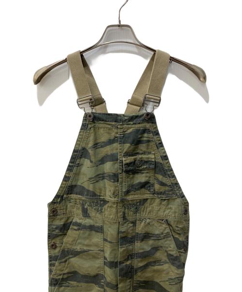 RRL（ダブルアールエル）RRL (ダブルアールエル) タイガーカモリップストップオーバーオール カーキ サイズ:XSの古着・服飾アイテム