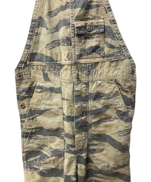 RRL（ダブルアールエル）RRL (ダブルアールエル) タイガーカモリップストップオーバーオール カーキ サイズ:XSの古着・服飾アイテム