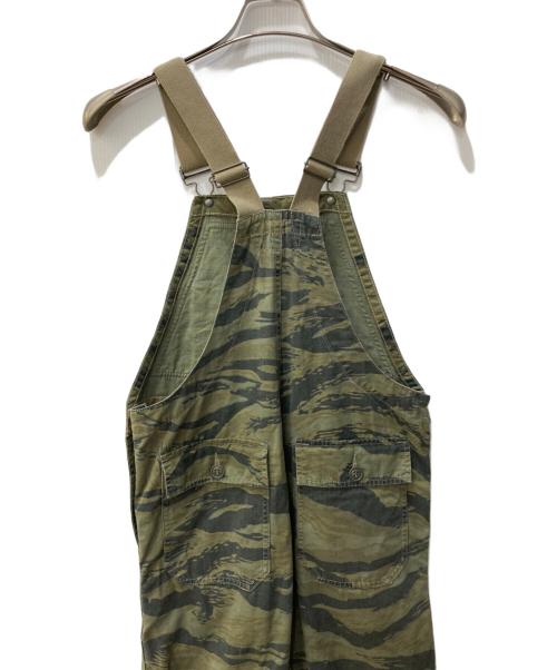 RRL（ダブルアールエル）RRL (ダブルアールエル) タイガーカモリップストップオーバーオール カーキ サイズ:XSの古着・服飾アイテム