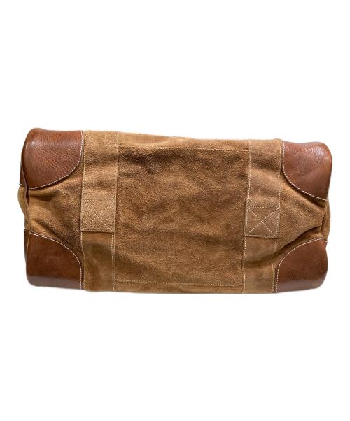 RRL（ダブルアールエル）RRL (ダブルアールエル) ラフアウトレザーボストンバッグ ブラウンの古着・服飾アイテム