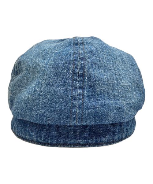 RRL（ダブルアールエル）RRL (ダブルアールエル) DENIM NEWSBOY CAP インディゴの古着・服飾アイテム