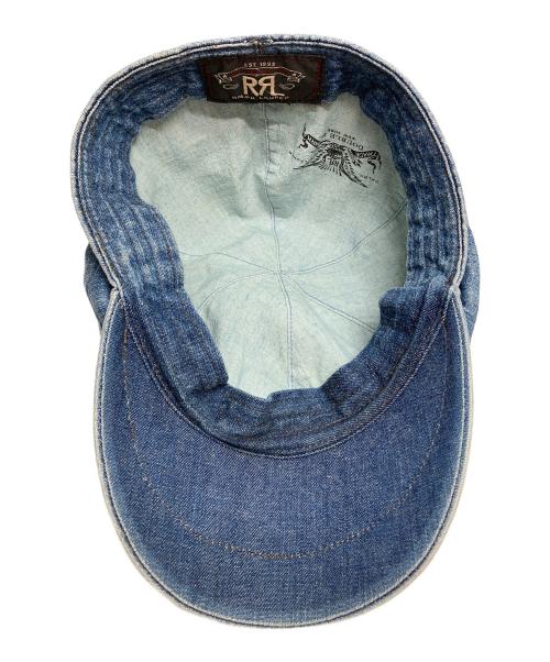 RRL（ダブルアールエル）RRL (ダブルアールエル) DENIM NEWSBOY CAP インディゴの古着・服飾アイテム