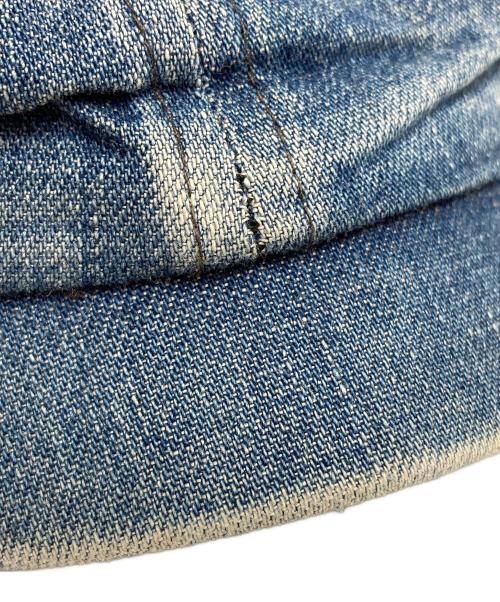 RRL（ダブルアールエル）RRL (ダブルアールエル) DENIM NEWSBOY CAP インディゴの古着・服飾アイテム