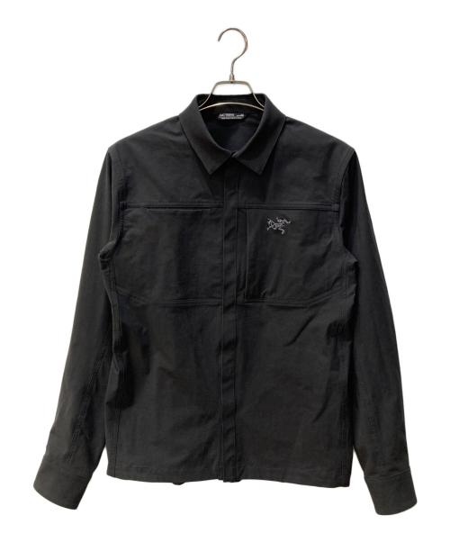 ARC'TERYX（アークテリクス）ARC'TERYX (アークテリクス) クロニン コットン オーバーシャツ ブラック サイズ:Sの古着・服飾アイテム