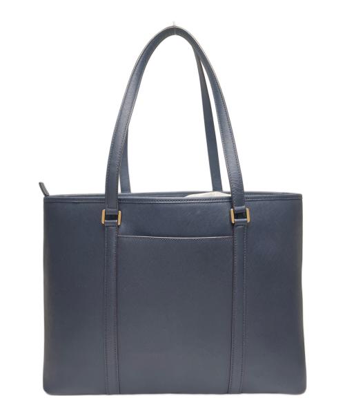 MICHAEL KORS（マイケル・コース）MICHAEL KORS (マイケルコース) トートバッグ ブルーの古着・服飾アイテム