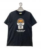 A BATHING APEア ベイシング エイプ）の古着「MILO TEE」｜ブラック