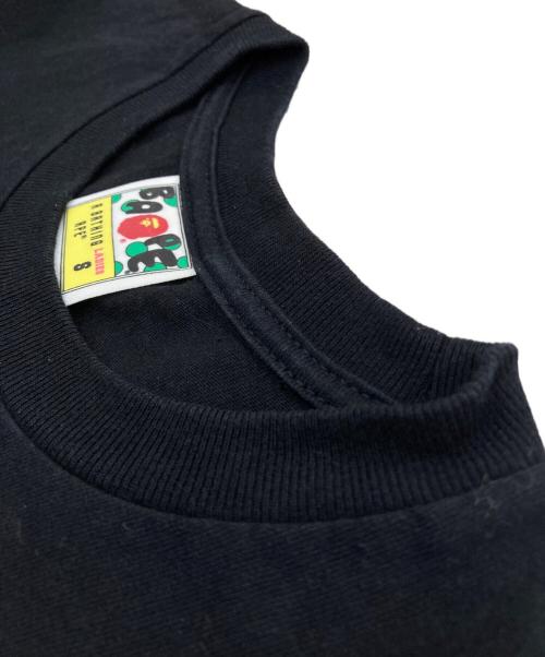 A BATHING APE（ア ベイシング エイプ）A BATHING APE (ア ベイシング エイプ) ABC CAMO BY BATHING TEE ブラック サイズ:Sの古着・服飾アイテム