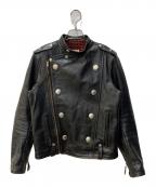 Bucoブコ）の古着「J31ライダースジャケット」｜ブラック