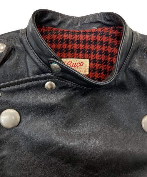 Buco（ブコ）Buco (ブコ) J31ライダースジャケット ブラック サイズ:38の古着・服飾アイテム