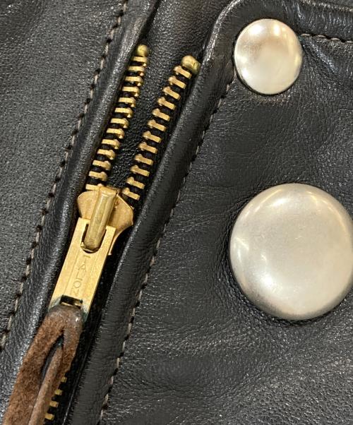 Buco（ブコ）Buco (ブコ) J31ライダースジャケット ブラック サイズ:38の古着・服飾アイテム