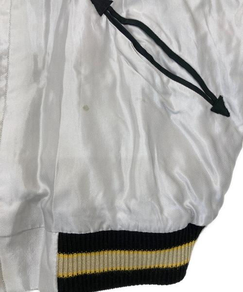 東洋エンタープライズ（トウヨウエンタープライズ）東洋エンタープライズ (トウヨウエンタープライズ) Mid 1950s Style Acetate Souvenir Jacket “DRAGON” × “JAPAN MAP” ブラウン サイズ:Mの古着・服飾アイテム