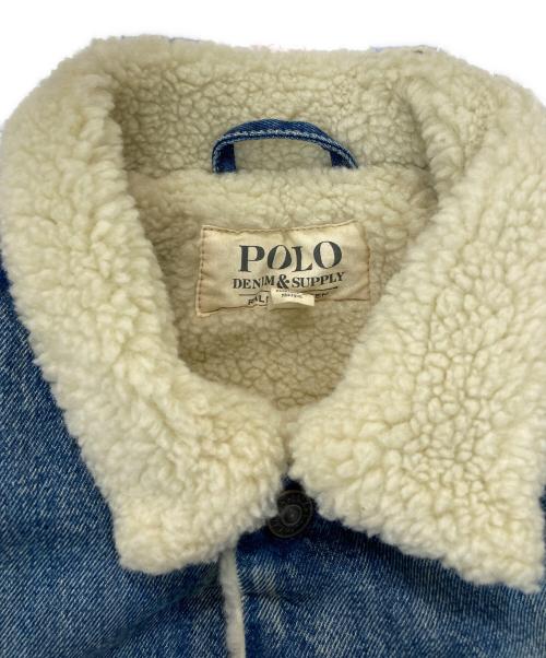 Denim & Supply Ralph Lauren（デニム＆サプライ ラルフローレン）DENIM & SUPPLY RALPH LAUREN (デニム＆サプライ ラルフローレン) 裏ボアデニムジャケット インディゴ サイズ:Ｍの古着・服飾アイテム