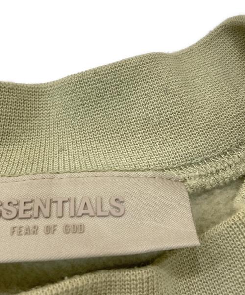 FOG ESSENTIALS（フィアオブゴッド エッセンシャル）FOG ESSENTIALS (フィアオブゴッド エッセンシャル) ロゴトレーナー 黄緑 サイズ:Sの古着・服飾アイテム
