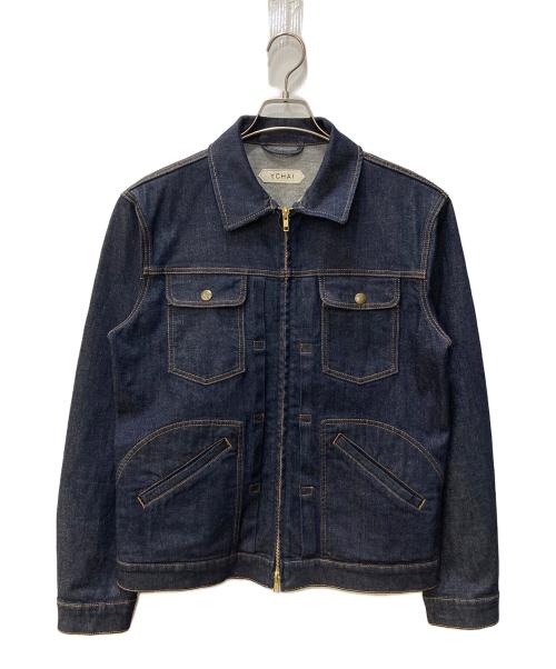 YCHAI（イカイ）YCHAI (イカイ) デニムジップジャケット インディゴ サイズ:48の古着・服飾アイテム