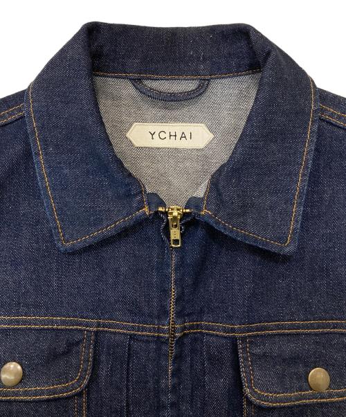 YCHAI（イカイ）YCHAI (イカイ) デニムジップジャケット インディゴ サイズ:48の古着・服飾アイテム