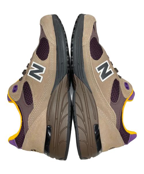 NEW BALANCE（ニューバランス）NEW BALANCE (ニューバランス) 993 スニーカー ブラウン×パープル サイズ:28の古着・服飾アイテム