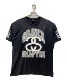 stussy（ステューシー）の古着「プリントTシャツ」｜ブラック