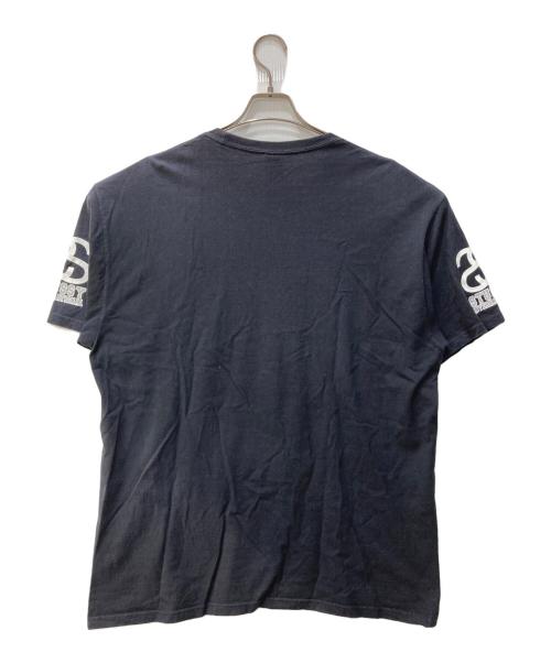 stussy（ステューシー）stussy (ステューシー) プリントTシャツ ブラック サイズ:XLの古着・服飾アイテム